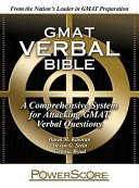 GMAT Verbal Bible Book PDF