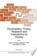 Psychopathy Book