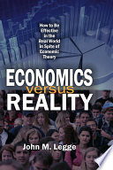 Economics versus Reality Book