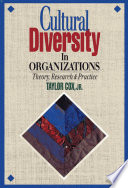 Cultural Diversity in Organizations