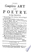 The Complete Art of Poetry ...