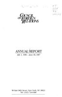 Annual Report of the Council on Foreign Relations