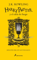Harry Potter Y El C  liz de Fuego  Edici  n Hufflepuff   Harry Potter and the Goblet of Fire  Hufflepuff Edition