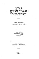 Iowa Educational Directory