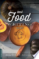 Best Food Writing 2016 Book