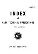 A Selected Listing of NASA Scientific and Technical Reports for ...