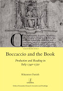 Boccaccio and the Book