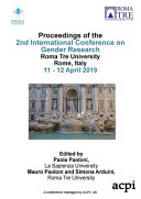 ICGR 2019 - Proceedings of the 2nd International Conference on Gender Research