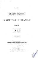 The Atlantic coaster s nautical almanac Book