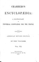 Chambers's Encyclopaedia: a Dictionary of Universal Knowledge for the People ...