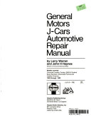 General Motors J Cars Automotive Repair Manual