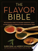 The Flavor Bible Book