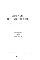 Annales d immunologie