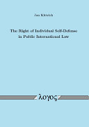 Read Pdf The Right of Individual Self Defense in Public International Law