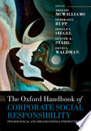 The Oxford Handbook of Corporate Social Responsibility