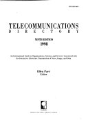 Telecommunications Directory, 1998