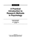 A Practical Introduction to Research Methods in Psychology
