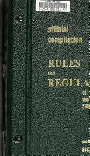 Official Compilation, Rules and Regulations of the State of Georgia