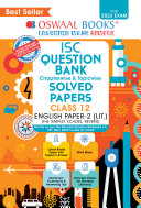 Oswaal ISC Question Bank Class 12 English Paper-2 Literature Book (For 2023 Exam)