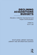 Declining Acquisitions Budgets [Pdf/ePub] eBook
