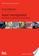 Asset Management. Overview, Principles and Terminology