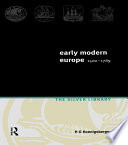 Early Modern Europe 1500 1789 Book