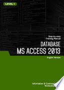 Microsoft Access 2013 Level 1  English version 