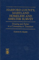 Harford County  Maryland  Homeless and Shelter Survey