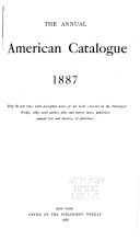 The Annual American Catalogue 1886-1900