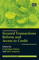 Secured Transactions Reform and Access to Credit