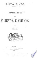 Terceiro livro de combates e criticas, 1874-1886