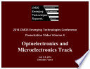 CMOSET 2014 Vol  4  Optoelectronics and Microelectronics Track