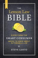 The New Lemon Law Bible Book