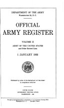 Official Army Register