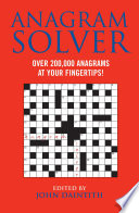 Anagram Solver Book