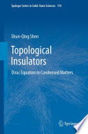 Topological Insulators Book