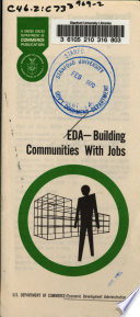 EDA  Building Communities with Jobs Book