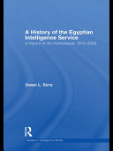 The Egyptian Intelligence Service Pdf/ePub eBook