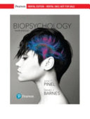 Biopsychology  RENTAL EDITION 