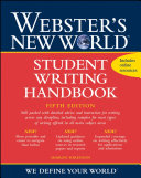 Webster s New World Student Writing Handbook  Fifth Edition