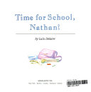Time for School, Nathan!
