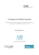 Proceedings of IAC-MEBM in Vienna 2016