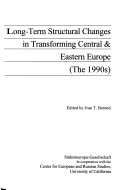 Long-term Structural Changes in Transforming Central & Eastern Europe
