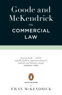 Goode and McKendrick on Commercial Law