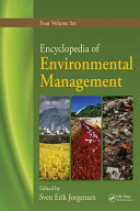 Encyclopedia of Environmental Management  Four Volume Set