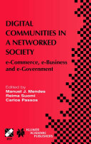 Digital Communities in a Networked Society Pdf/ePub eBook