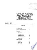 Child Abuse and Neglect Research