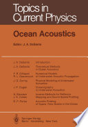 Ocean Acoustics Book