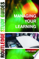 Managing Your Learning Book