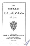 The Edinburgh university calendar